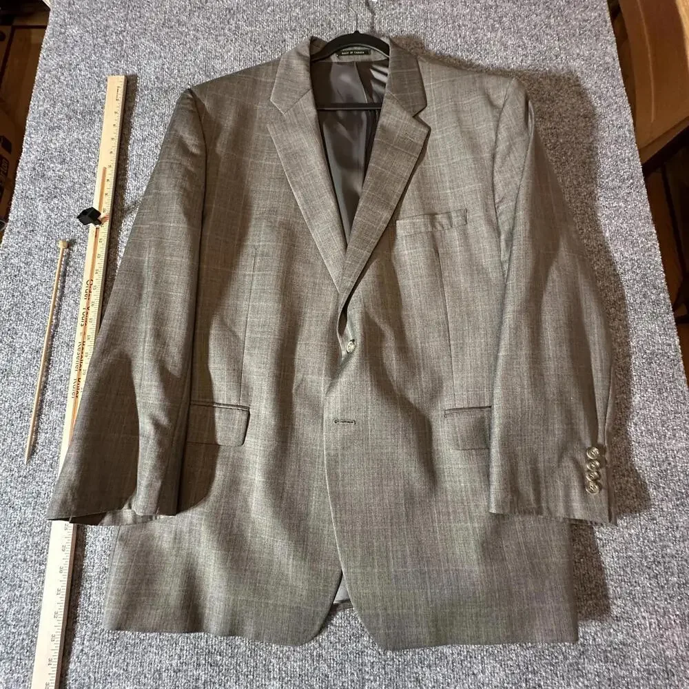 Men's Gray Checkered Blazer - Classic Fit - Lauren Ralph‎ Lauren